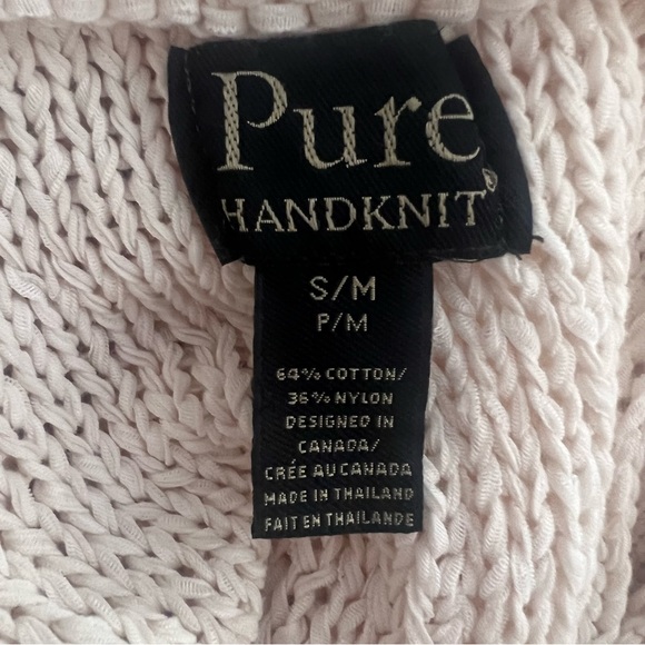 Pure Hand-Knit Cowl Neck Sleeveless Sweater - Picture 5 of 5